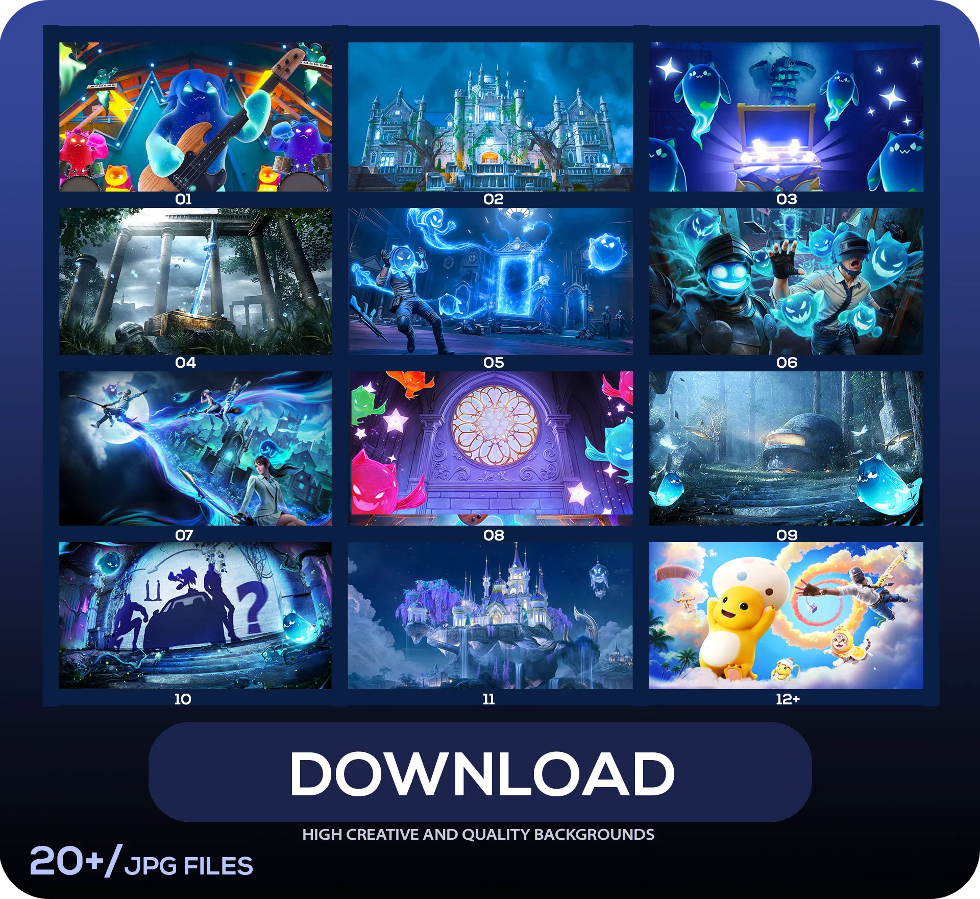NEW 4.0 4K BACKGROUNDS